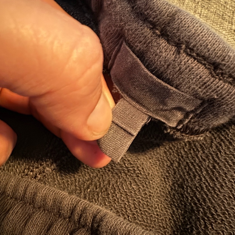 American eagle aerie Woman’s joggers size medium smoked gray boyfriend jogger - Picture 6 of 6